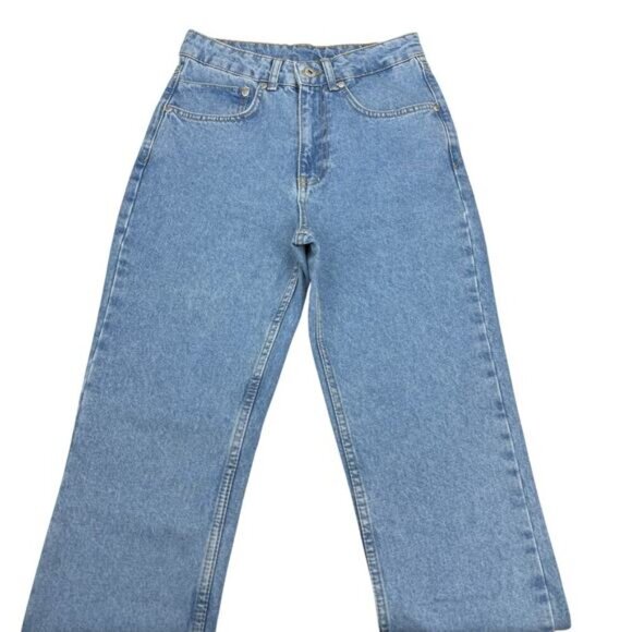 THE RAGGED PRIEST Mom Jeans In Light Wash Denim Size 24 - Picture 3 of 7